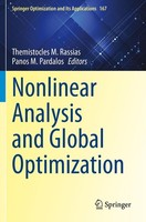 Nonlinear Analysis And Global Optimization Themistocles M. Rassias
