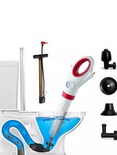 Toilet Plunger/Unblocker Toilet Auger Drain Pipe Clogging Cleaners Sink And Toil