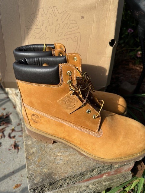 靴 timberland 6inch boot Junior Timberland® Premium 6-Inch Waterproof Boots - Wheat