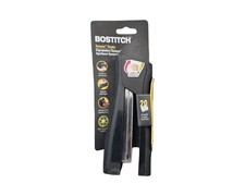 Stanley Bostitch Black Ascend 20 Sheet Stapler Brand New on Card