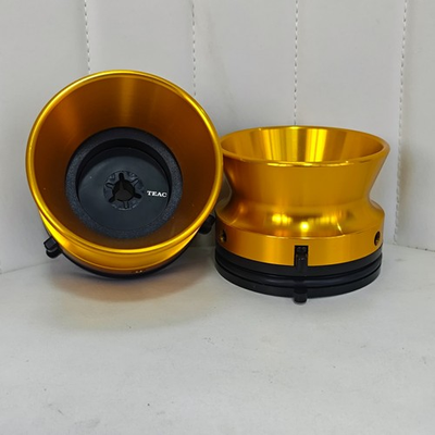 #ad 2X 10.5 1 4 Inch Gold NAB Hub Adapters For TEAC Reel To Reel Tape Recorder $49.50