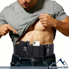 Tactical Belly Band Gun Holster Concealed Carry Pistol Belt Hidden Waist Pouch