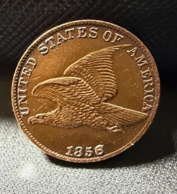 1856 Flying Eagle Cent Very Good VG Coin As shown in the figure