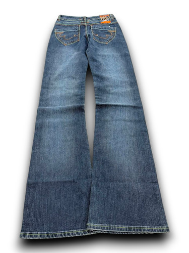 2000s If Six Was Nine Grunge Flared Bootcut Washed Jeans Hysteric Glamour Style