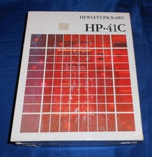 HEWLETT-PACKARD HP 41C CALCULATOR W MEM  SURVEYING 1 MODs, ALL DOCS  BOX WORKS