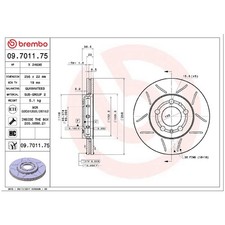 2x Bremsscheibe vorne für Audi A1 8X1 8XA A2 8Z0 A3 8L1 | 26238643