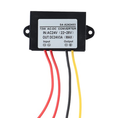 AC 24V to DC 24V Voltage Regulator Power Supply for Various Applications