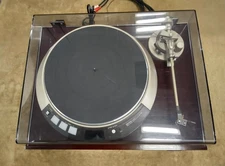 Denon DP-60L Direct Drive Turntable Record Player w/Cartridge Working