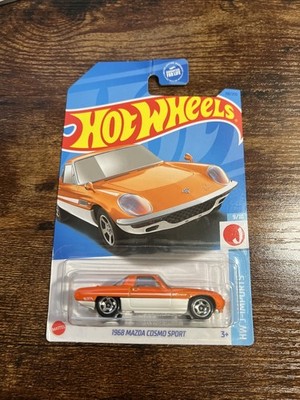 Hot Wheels HW J-Imports 9/10 1968 Mazda Cosmo Sport 118/250 Orange/White