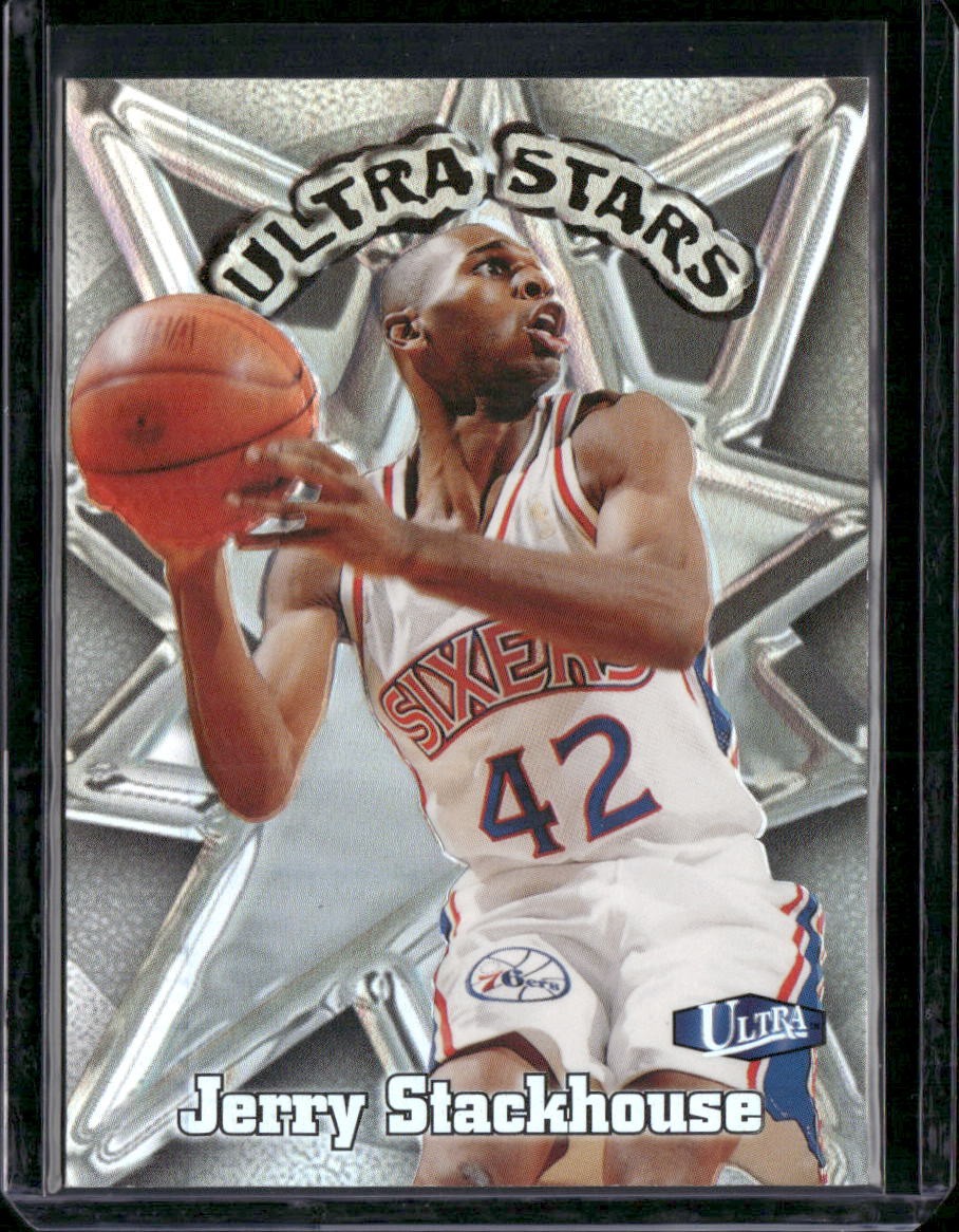 1997-98 Ultra #19 US Jerry Stackhouse Ultra Stars