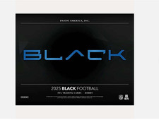 2025 Panini Black Football Hobby Box factory sealed 25PAFB