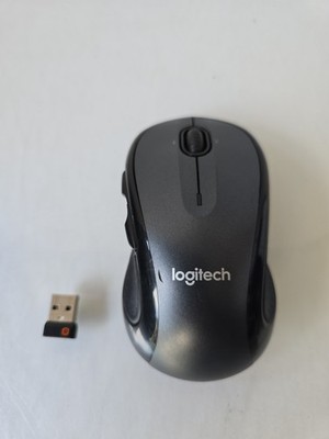 Logitech M510 Wireless Mouse with Unifying USB Receiver for PC & Mac (Dark Gray)