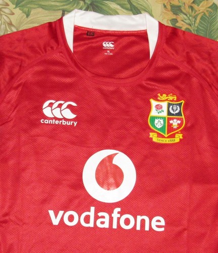 CANTERBURY Vodafone British Irish Lions Jersey Shirt XL
