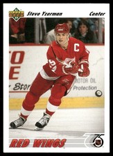 Steve Yzerman 1991 Upper Deck French 146 Base LP