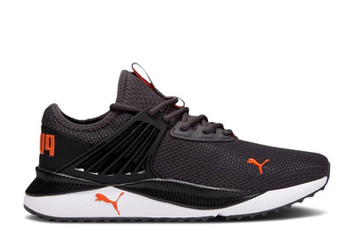 NEW MENS PUMA PACER FUTURE KNIT WIDE BLACK WHITE RUNNING ATHLETIC SHOES - Sz 11