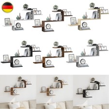 Wandregal Regal Wand Schweberegal Hängeregal Bücherregal Holz Küchenregal DE