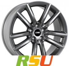 CMS C27 titan gloss 7.5x17" ET51 LK5 112 ML 57.1 Alufelgen 17 Zoll