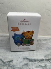 Hallmark Ornament READING IS FUN Daniel Tiger  s Neighborhood Mr Rogers Christmas