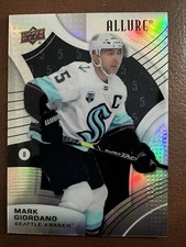2021-22 Upper Deck Allure Mark Giordano Jersey Number 035/199
