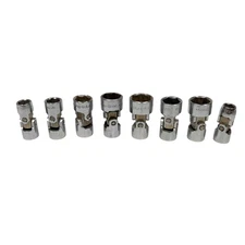 SK Tools 8-Piece 3/8" Drive SAE Universal Swivel Socket Set 