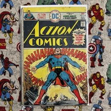 SUPERMAN in Action Comics #450 DC Comics 1975 Green Arrow Black Canary