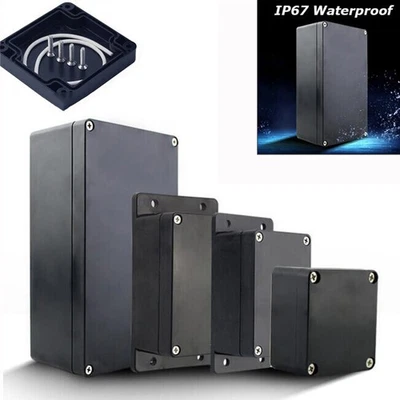 MARKENLOS Wasserdichte ABS Kunststoff Elektronik Projekt BOX Gehäuse Hobby Equipment Case