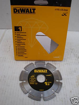 DEWALT DT3740 41/2 115 MM WINKELSCHLEIFER LASER DIAMANT ALLGEMEINE TRENNSCHEIBE