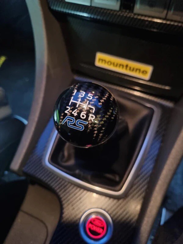 Ford Performance Style Carbon Fibre Gear Knob MK2 Ford Focus RS eBay