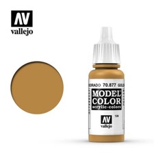 VALLEJO Farbe MODEL COLOR 70.877 Goldbraun ma...