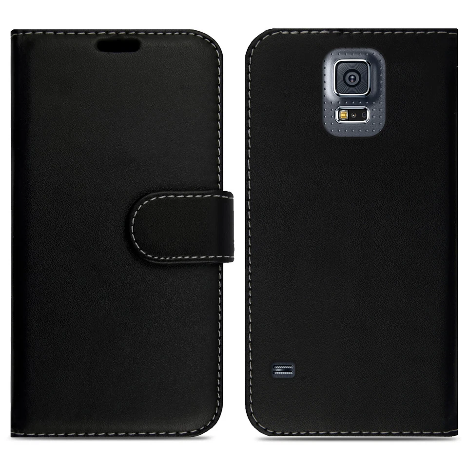 Case For Samsung Galaxy S5 Mini S4 S3 Flip Wallet Leather Magnetic Phone Cover - Image 2 of 4