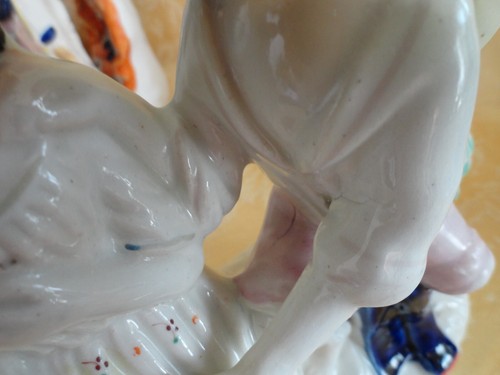 Antique Staffordshire Figurine- Paul and Virginia (1) - Picture 9 of 9