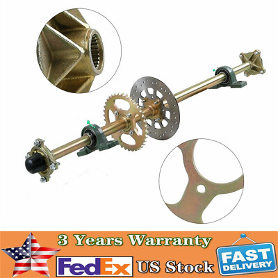 44In Rear Live Axle Wheel Hub Complete Kit For Go Kart Golf Cart ATV buggy Quad