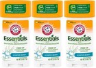 ARM & HAMMER Essentials Solid Deodorant, Clean(Juniper Berry), Wide Stick,