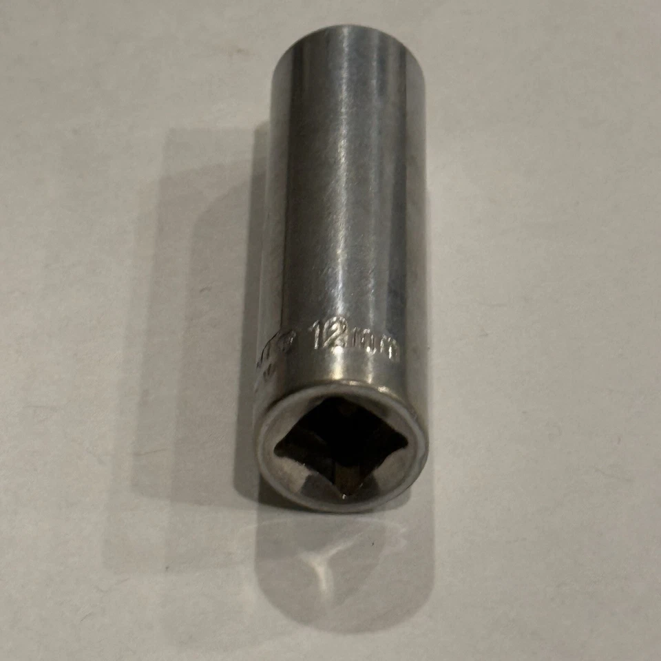 Crescent 3/8" Drive 12mm Deep Socket 6 Point Deep Length Socket CDDS42 - Image 4 of 4