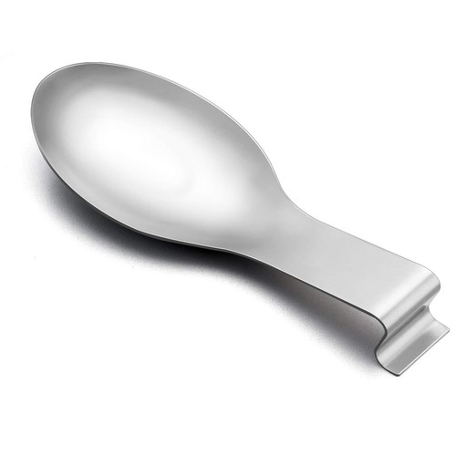 Spoon Rest Stainless Steel Spoon Ladle Holder Spatula Rest For Kitchen Stove Top