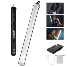 NEEWER GC21B 21W Handheld LED Video Inflatable Tube Light 2700K-6500K Bi-Color 