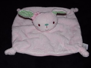 pink rabbit comforter