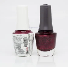 Gelish DUO Soak Off Gel Polish + Morgan Taylor Nail Lacquer - #190 I'M SO HOT