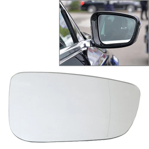 Rearview Mirror Glass Replacement Reversing Mirror Lens For BMW 3 5 6 7 8 Series