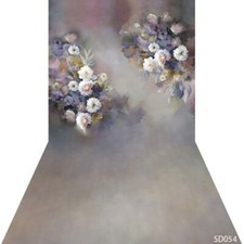 10'x20' CP Flowers Wedding Scenic Microfiber Fabric background backdrop SD054