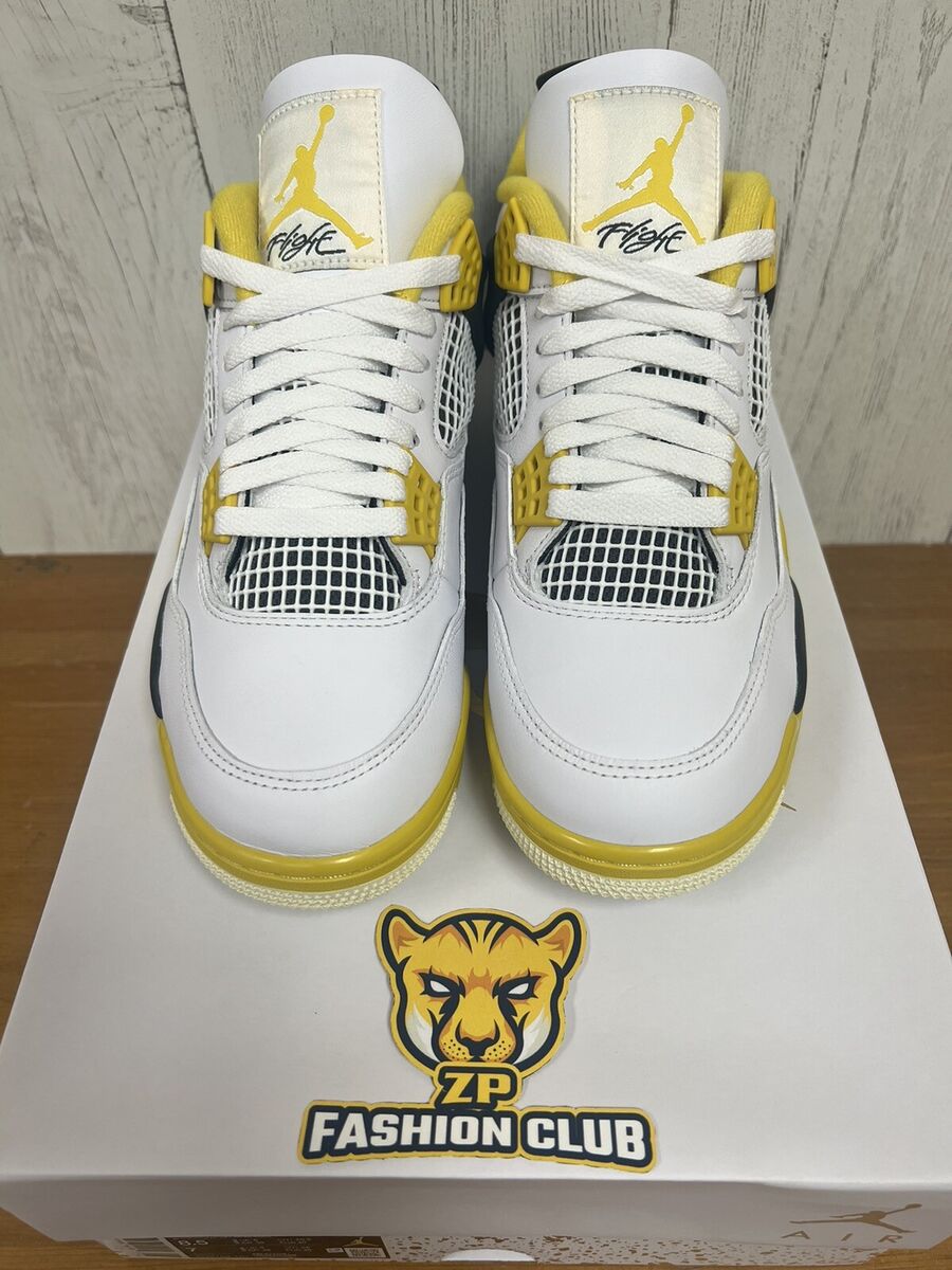 Air Jordan 4 Retro Vivid Sulfur AQ9129-101 Women Size 6.5-12 Air Jordan 4 Retro Vivid Sulfur AQ9129-101 Women Size 6.5-12