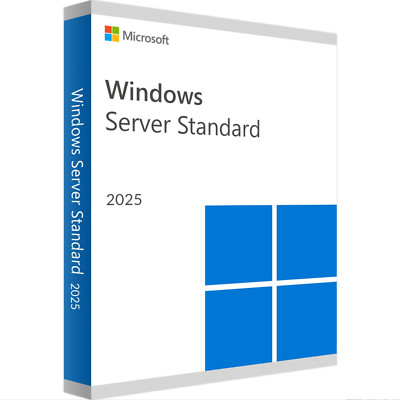 Windows Server 2025 Standard OEM DSP PACK mit COA und DVD englisch
