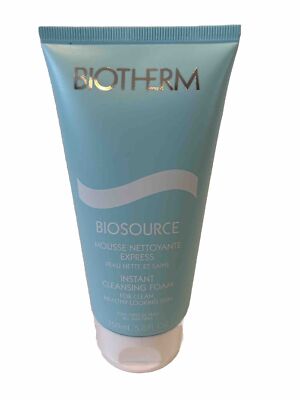 BIOTHERM BIOSOURCE instant cleansing foam all skin types 5 fl oz