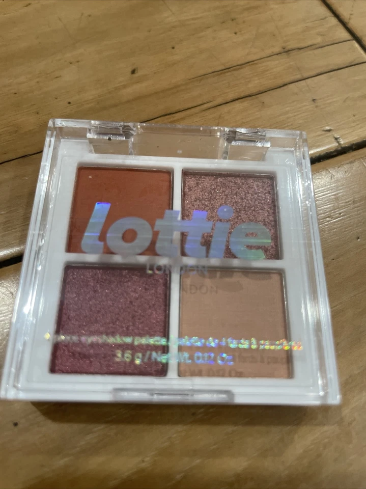 LOTTIE LONDON Eyeshadow Quad in The Rusts 3.6 g 0.12 oz NWOB & Sealed - Image 2 of 3