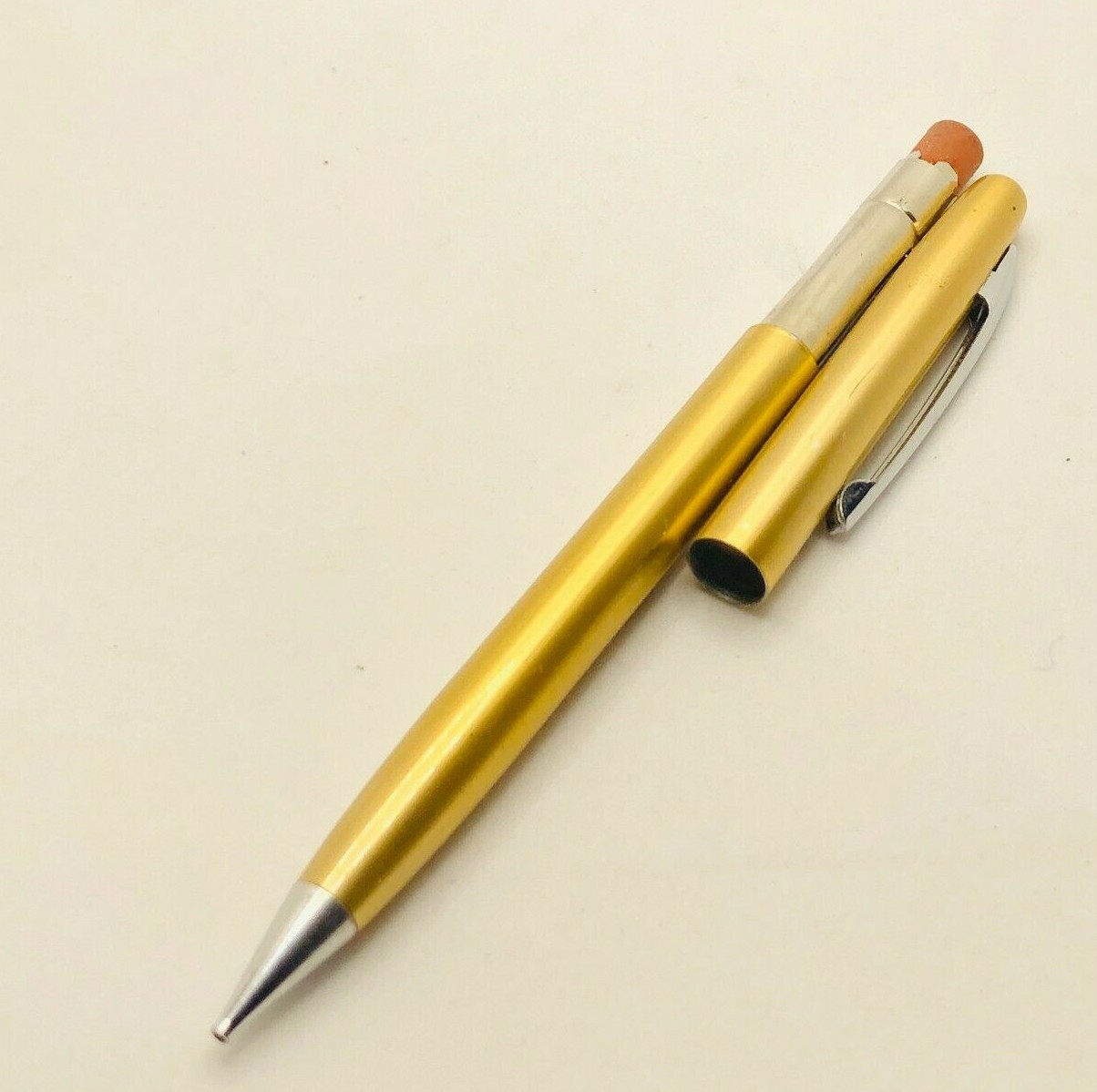 Wearever Mechanical Pencil Vintage Yellow Gold Color 1 Free