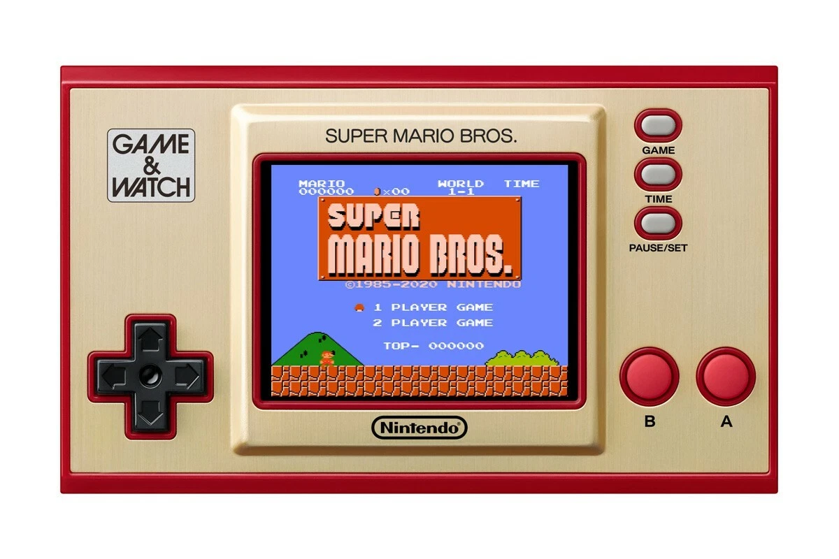Nintendo Super Mario Bros Game Watch 35th Anniversary from Japan