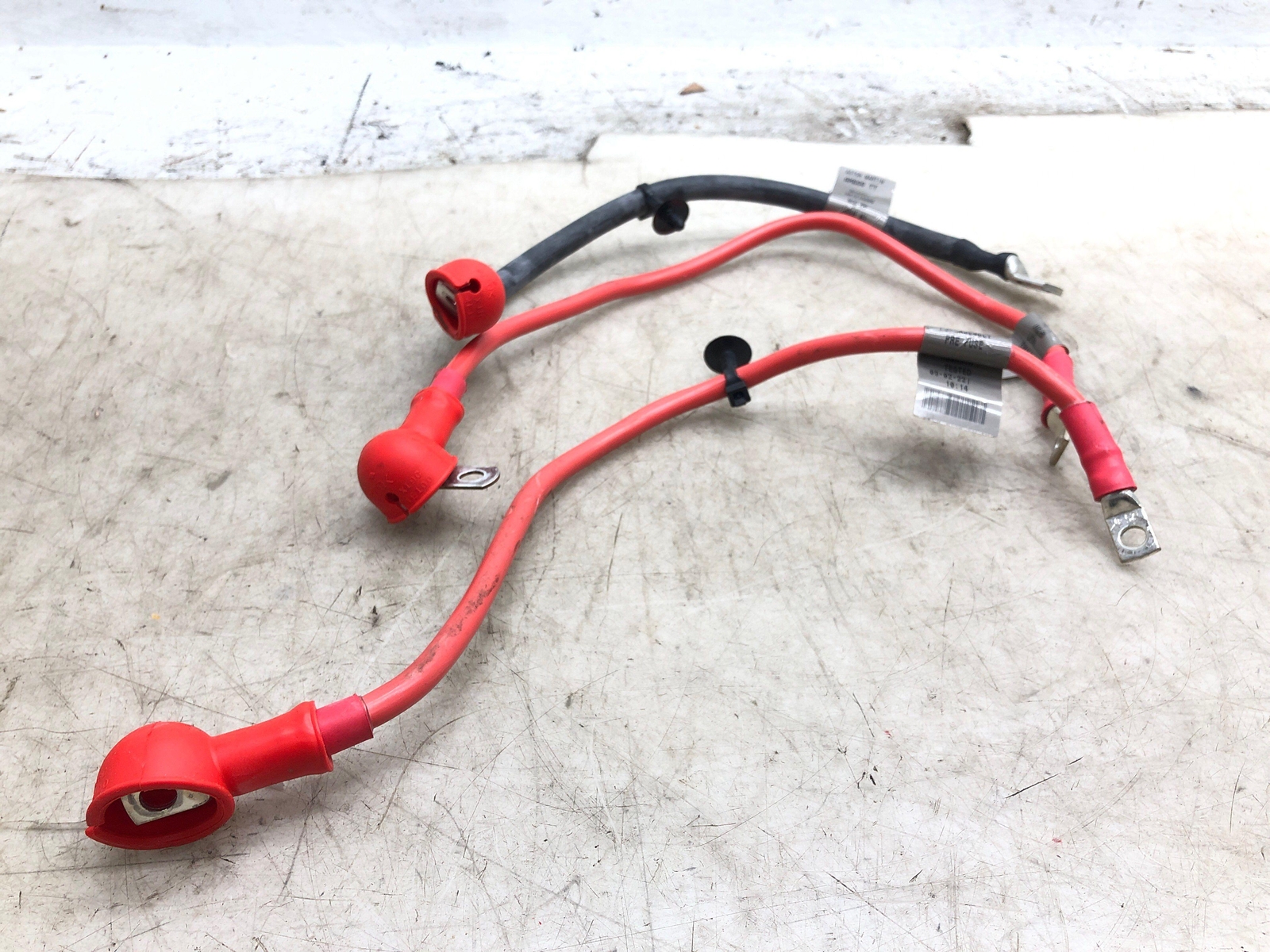 2019-2023 ASTON MARTIN VANTAGE BATTERY PRE FUSE WIRING WIRE CABLE SET OEM