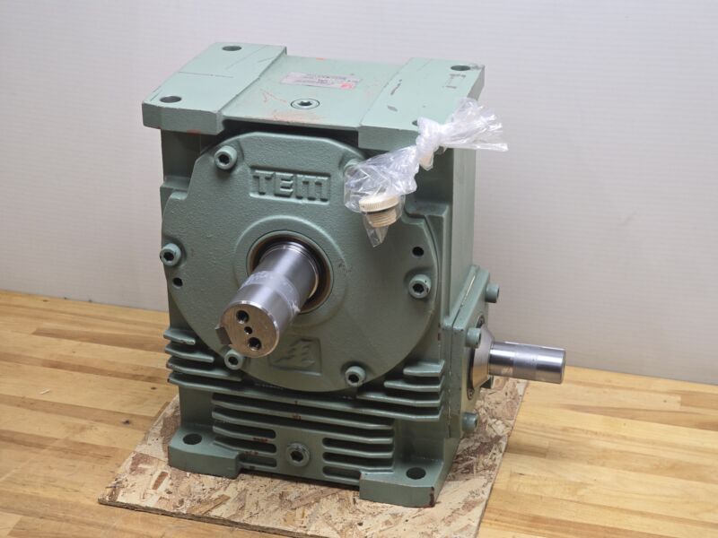 TEM Tsubakimoto Emerson Emerworm Speed Reducer, Gear Box, EW100B25L, 25 ...
