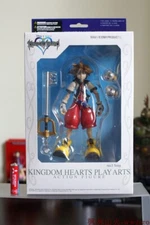 Kingdom Hearts Play Arts Action Figure Sora Model TOY 