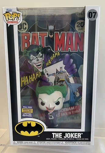 Funko Pop! Comic Covers - The Joker #07 - 2022 Winter Convention LE - Batman NIB